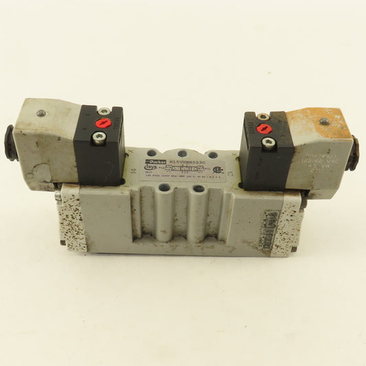 Parker H15VXBH023C 5/3 Position Closed Center Double Solenoid Pneumatic Valve