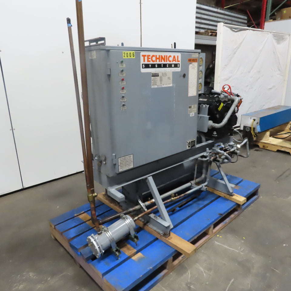 RAE 33A0CS25 Copeland 4DK3R22ME-TSK-800 Refrigeration Chiller 480V 3Ph
