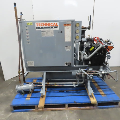 RAE 33A0CS25 Copeland 4DK3R22ME-TSK-800 Refrigeration Chiller 480V 3Ph