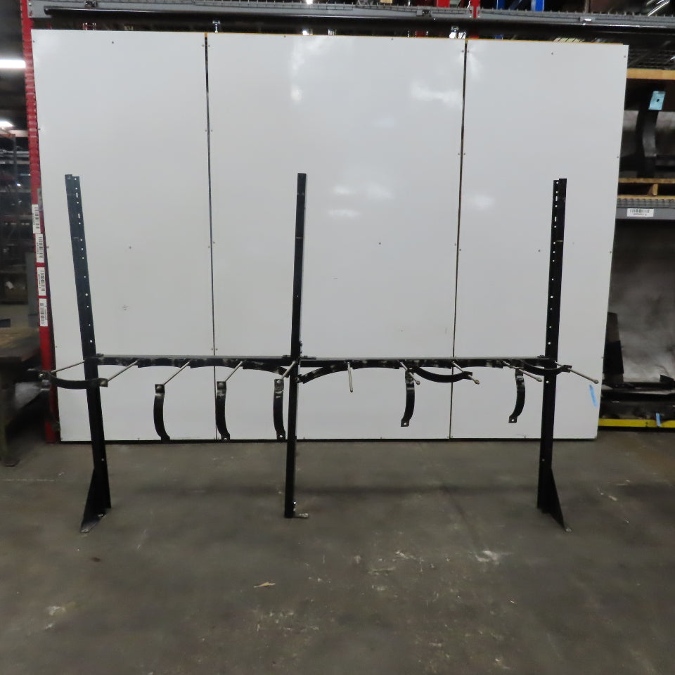 Ansul Style Fire Suppression Modular Gas Cylinder Stand/Rack 18 Tank Capacity