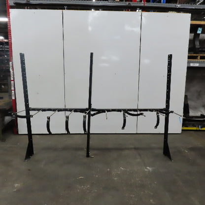 Ansul Style Fire Suppression Modular Gas Cylinder Stand/Rack 18 Tank Capacity