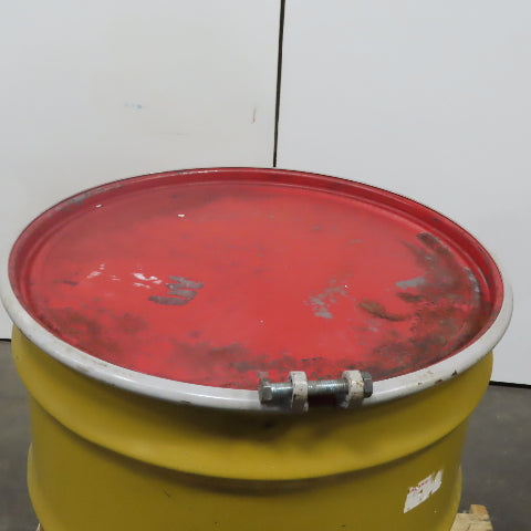 Skilnik 55 Gallon Open Head Carbon Steel Salvage Transport Overpack Drum