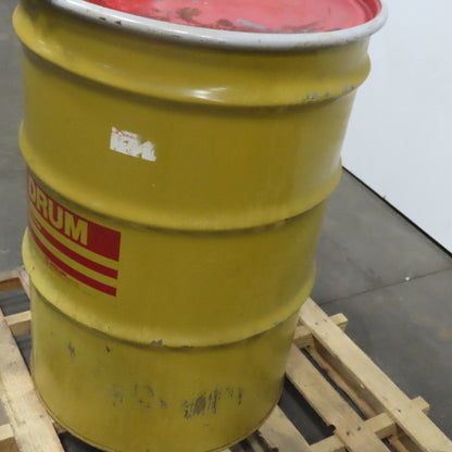 Skilnik 55 Gallon Open Head Carbon Steel Salvage Transport Overpack Drum