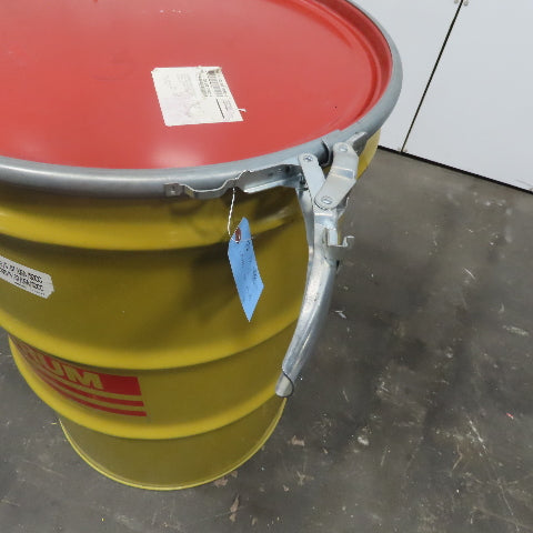 Skilnik 55 Gallon Open Head Coated Carbon Steel Salvage Transport Overpack Drum