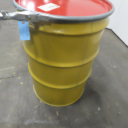 Skilnik 55 Gallon Open Head Coated Carbon Steel Salvage Transport Overpack Drum