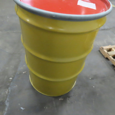 Skilnik 55 Gallon Open Head Coated Carbon Steel Salvage Transport Overpack Drum