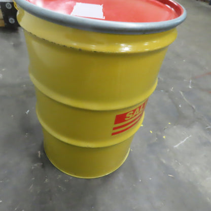Skilnik 55 Gallon Open Head Coated Carbon Steel Salvage Transport Overpack Drum