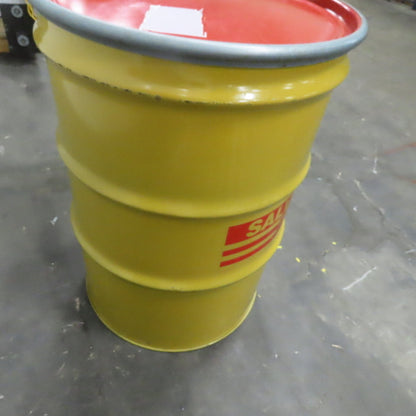 Skilnik 55 Gallon Open Head Coated Carbon Steel Salvage Transport Overpack Drum