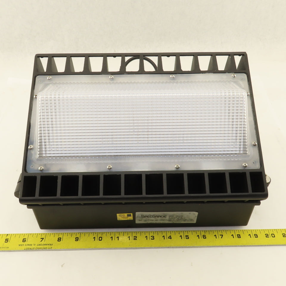 SpecGrade W-120-4100K-180-120/277V-BZ LED Wall Pack Security Light 120/277V
