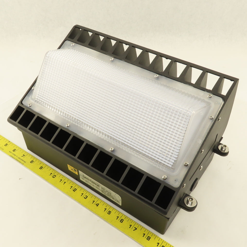 SpecGrade W-120-4100K-180-120/277V-BZ LED Wall Pack Security Light 120/277V