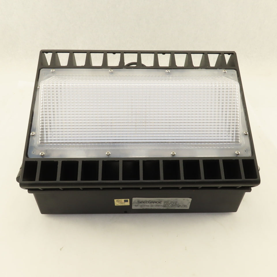 SpecGrade W-120-4100K-180-120/277V-BZ LED Wall Pack Security Light 120/277V