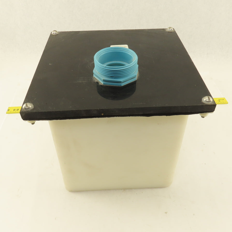 Zurn 8" x 8" x 8" Nylon 2 Gallon Drain Debris Trap Tank 2" x 1-1/2" NPT