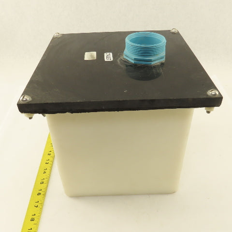 Zurn 8" x 8" x 8" Nylon 2 Gallon Drain Debris Trap Tank 2" x 1-1/2" NPT