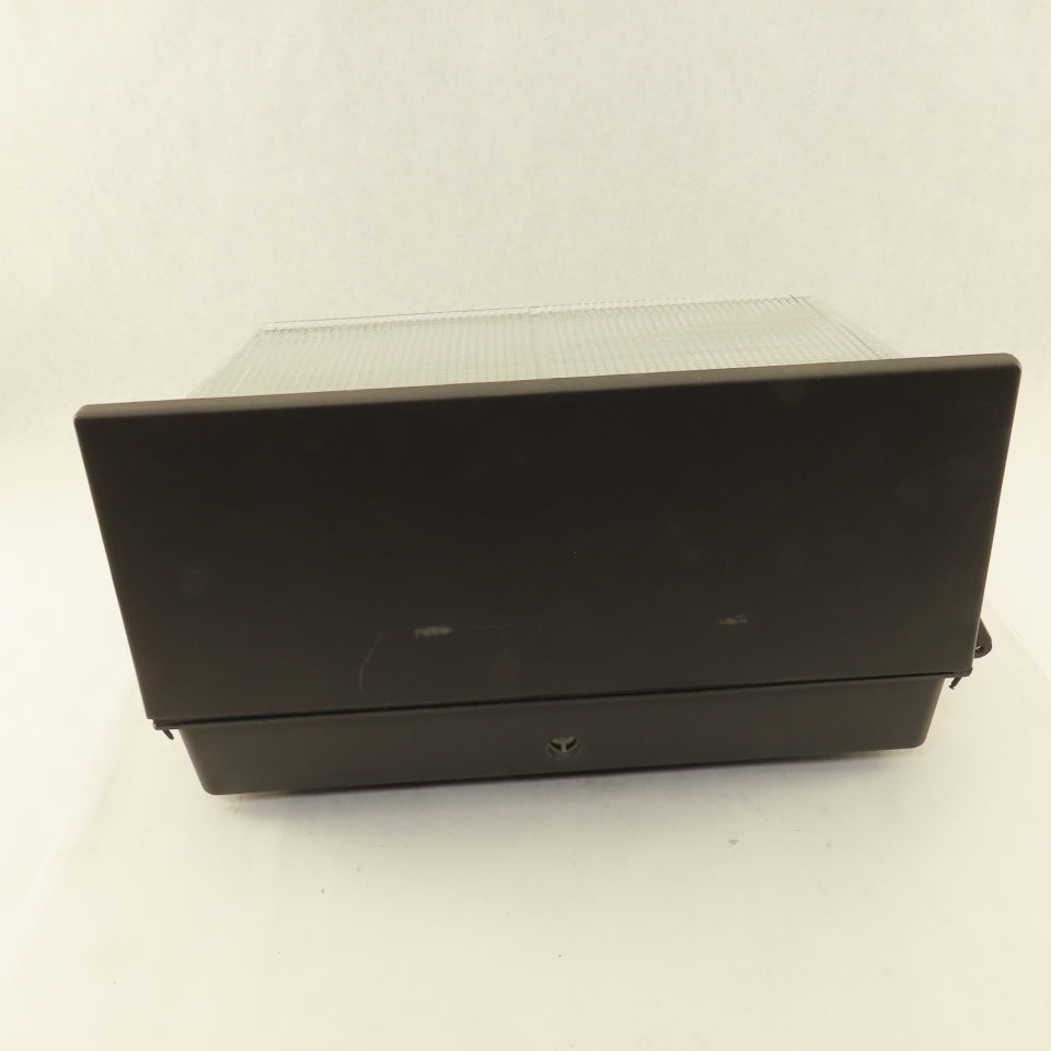 17" x 10-1/2" x 9-1/2" Bronze Colored Security Light Wall Pack Housing Only