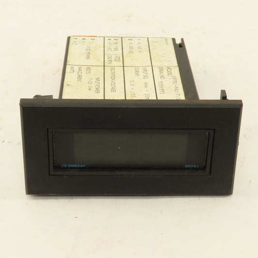 Omega DPF51-PA1-7/32-GR Mini Size Digital Panel Meter 3-1/2 Digit 7-32V