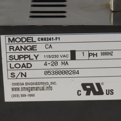 Omega CN8241-F1 115/230V 1Ph 4-20MA Temperature Process Controller