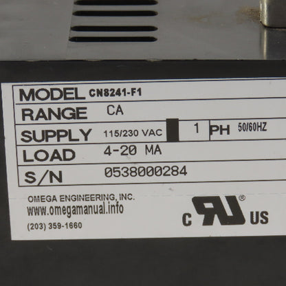 Omega CN8241-F1 115/230V 1Ph 4-20MA Temperature Process Controller