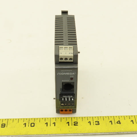 Omega IDRN-FP-FS 10-32VDC Signal Conditioner RS232C Comm Connector