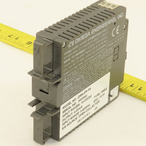 Omega IDRN-FP-FS 10-32VDC Signal Conditioner RS232C Comm Connector