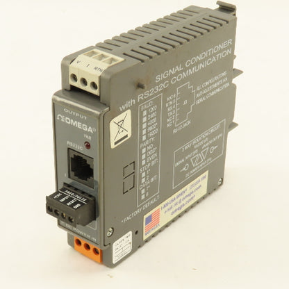 Omega IDRN-FP-FS 10-32VDC Signal Conditioner RS232C Comm Connector