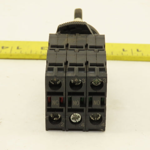 Allen Bradley 3 Position Keyed Selector Switch 600V 10A