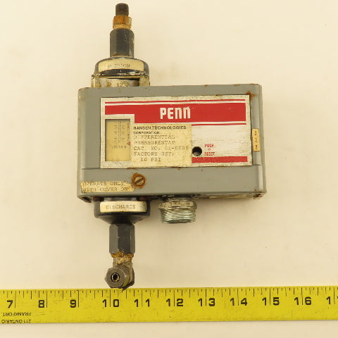 Penn 61-0001 Differential Pressure Gauge 8/70PSI