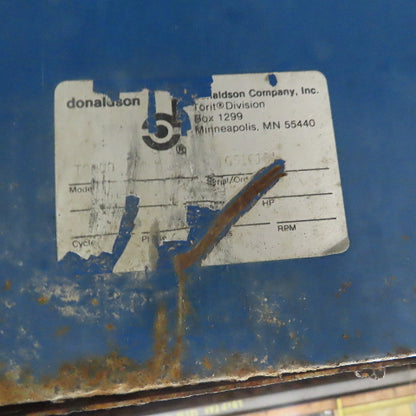 Donaldson Torit T-2000 Ceiling Mount Source Fume Collector 1000 ACFM 208-230/460