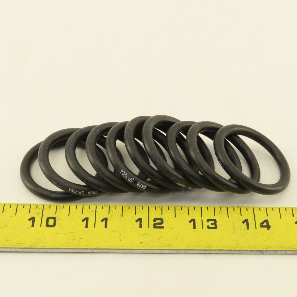 Caterpillar 5P7204 Silicone O-Ring Lot Of 10