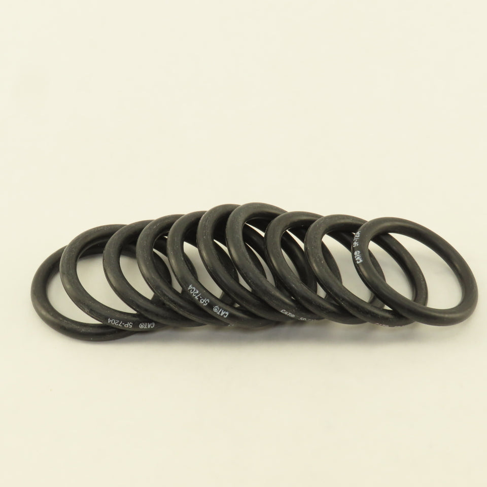 Caterpillar 5P7204 Silicone O-Ring Lot Of 10