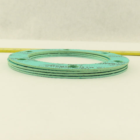 Thermoseal Klingersil C-4401 5" OD x 3-1/2" ID 6 Bolt Flange Gasket Lot Of 3