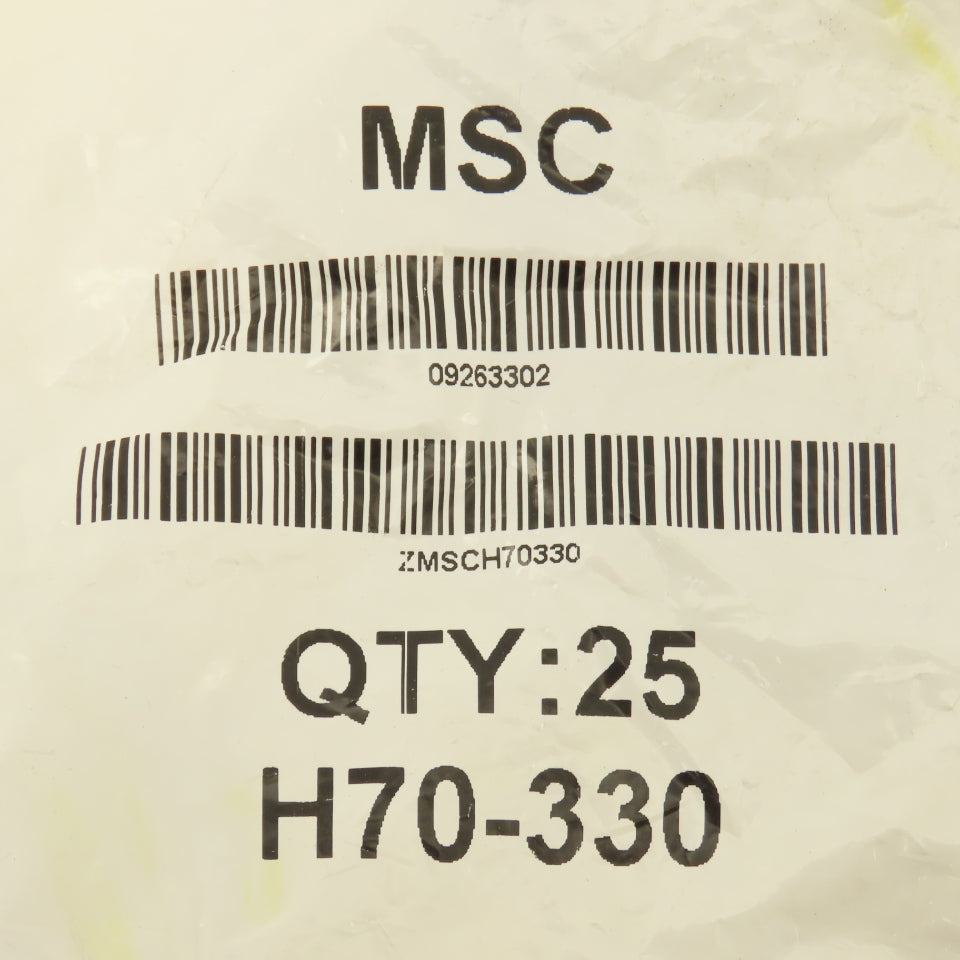 MSX 09263302 H70-330 2-1/8" x 2-1/2" Buna-N O-Ring Lot Of 25