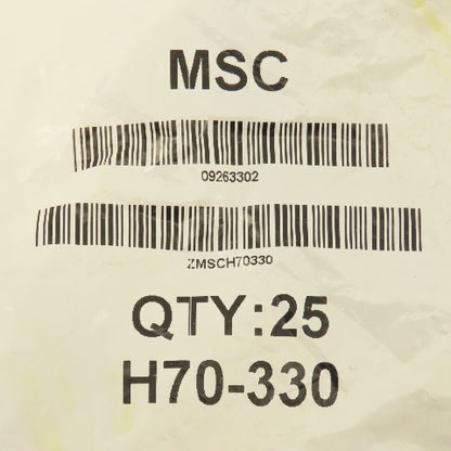 MSX 09263302 H70-330 2-1/8" x 2-1/2" Buna-N O-Ring Lot Of 25