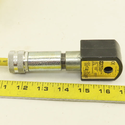 Parker 20F24C2172AAF4C05 Solenoid Valve Coil 120V Wired To Extension 20'