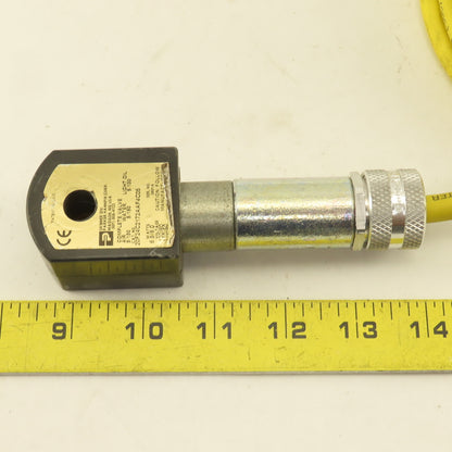 Parker 20F24C2172AAF4C05 Solenoid Valve Coil 120V Wired To Extension 17'
