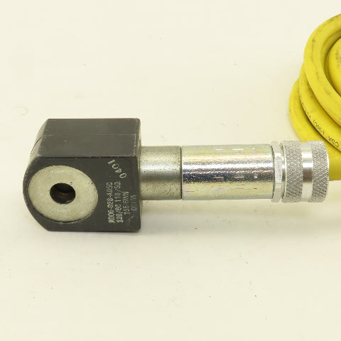Parker 20F24C2172AAF4C05 Solenoid Valve Coil 120V Wired To Extension 17'