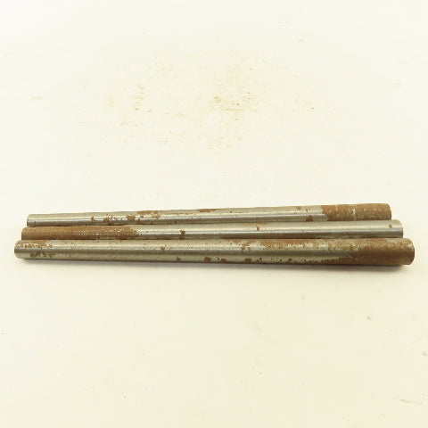 #7 X 6" Long Standard Steel Taper Pin .284 Minor Dia. Lot of 3
