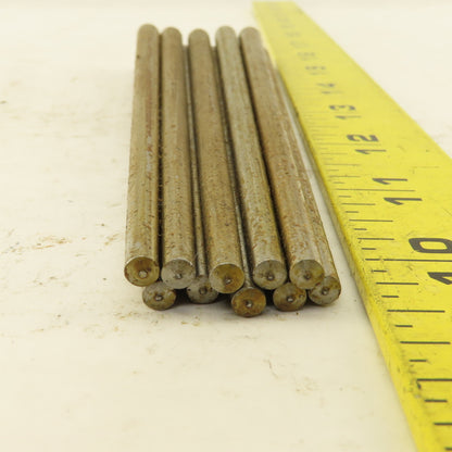 #5 X 6" Long Standard Steel Taper Pin .164 Minor Dia. Lot of 10