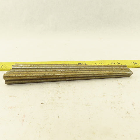 #5 X 6" Long Standard Steel Taper Pin .164 Minor Dia. Lot of 10