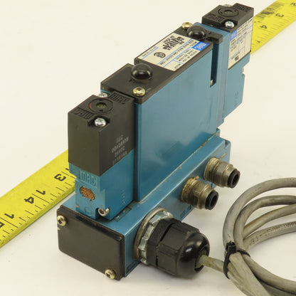 MAC Mac 92B-BAB-BAA-DM-DDAP-1DM 2 Position Double Solenoid Pneumatic Valve 24VDC