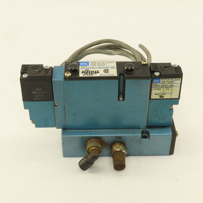 MAC Mac 92B-BAB-BAA-DM-DDAP-1DM 2 Position Double Solenoid Pneumatic Valve 24VDC