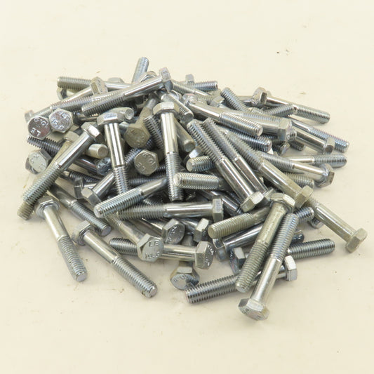 M8-1.25 x 50mm Alloy Steel Hex Head Cap Screw Bolt Class 10.9 Lot of 90