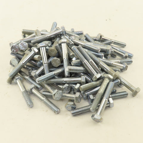 M8-1.25 x 50mm Alloy Steel Hex Head Cap Screw Bolt Class 10.9 Lot of 90