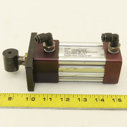 Parker 1.50J4MA3U14A01.50 1-1/2" Bore x 1-1/2" Stroke Double Acting Air Cylinder