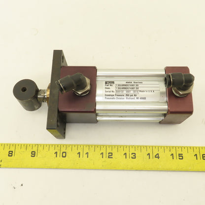 Parker 1.50J4MA3U14A01.50 1-1/2" Bore x 1-1/2" Stroke Double Acting Air Cylinder
