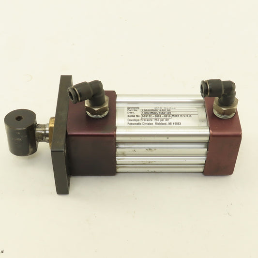 Parker 1.50J4MA3U14A01.50 1-1/2" Bore x 1-1/2" Stroke Double Acting Air Cylinder