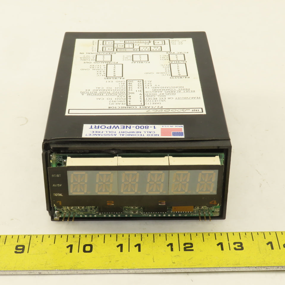 Newport INFS-0000-DC1/E Strain DC Current Volt Meter Parts/Repair