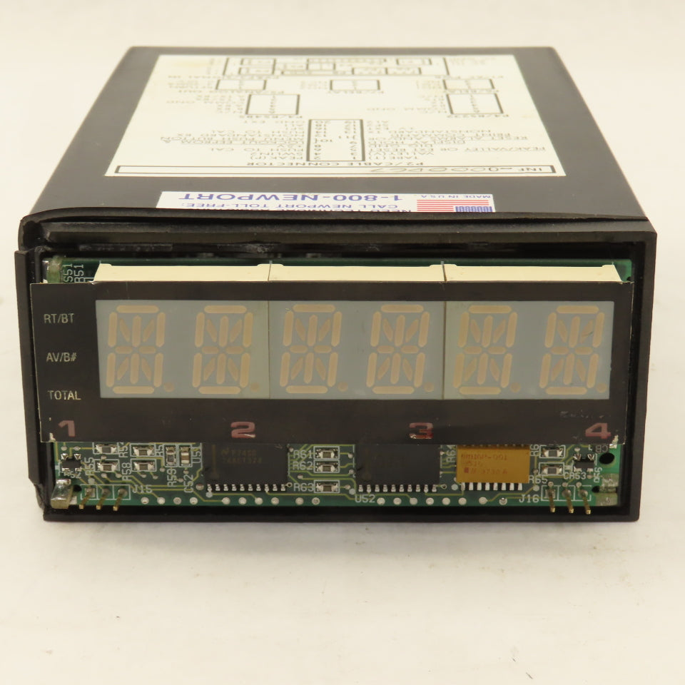 Newport INFS-0000-DC1/E Strain DC Current Volt Meter Parts/Repair