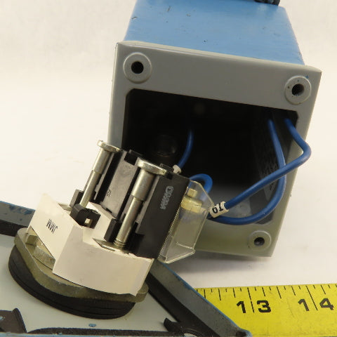 Hoffman 4" x 4" x 5" Sloped Front Single Push Button Enclosure