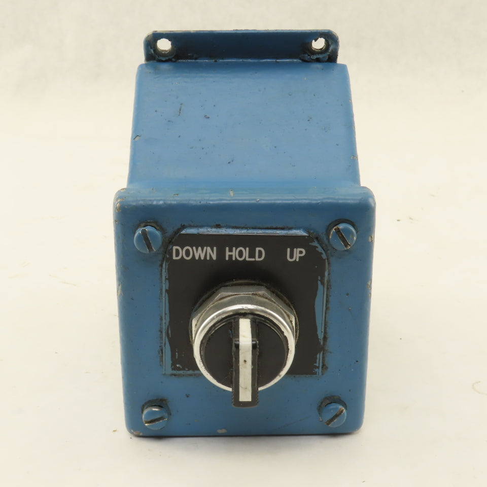 Hoffman 4" x 4" x 5" Sloped Front Single Push Button Enclosure