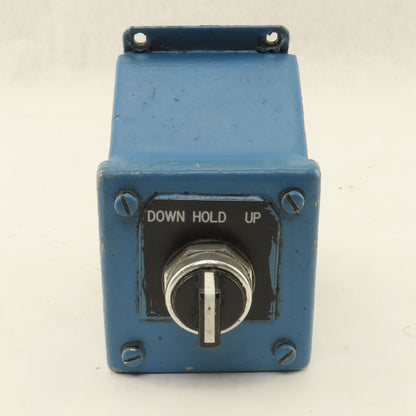 Hoffman 4" x 4" x 5" Sloped Front Single Push Button Enclosure